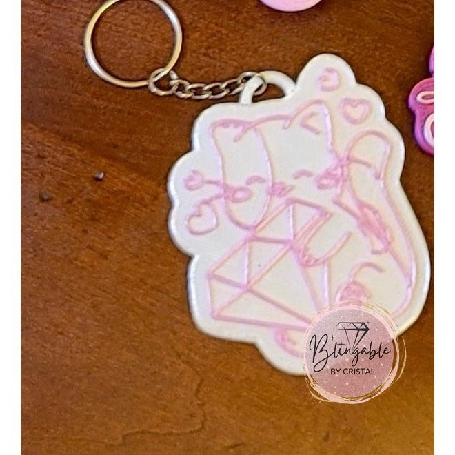 Small Business Logo Custom Keychain