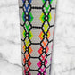 20oz Tumbler Template - Ombre Rainbow Delight *Digital File*