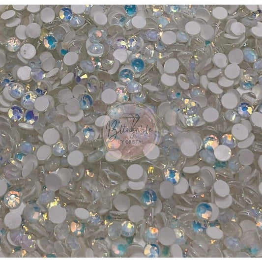 Crystal Opal Luminous - Glass Flatback Rhinestones