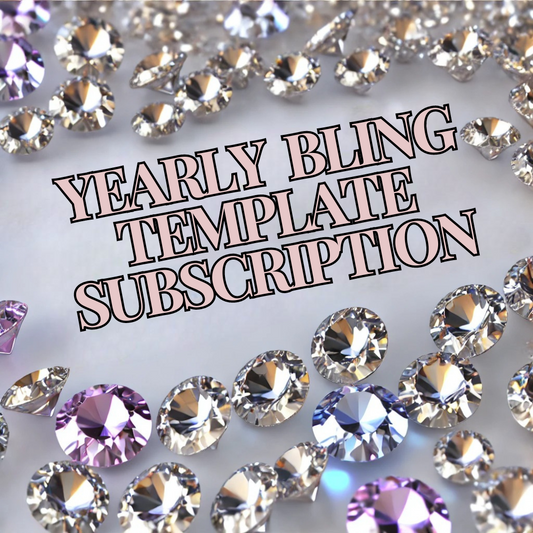 Yearly Bling Template Subcription