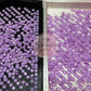 Neon Lavender - Glass Flatback Rhinestones