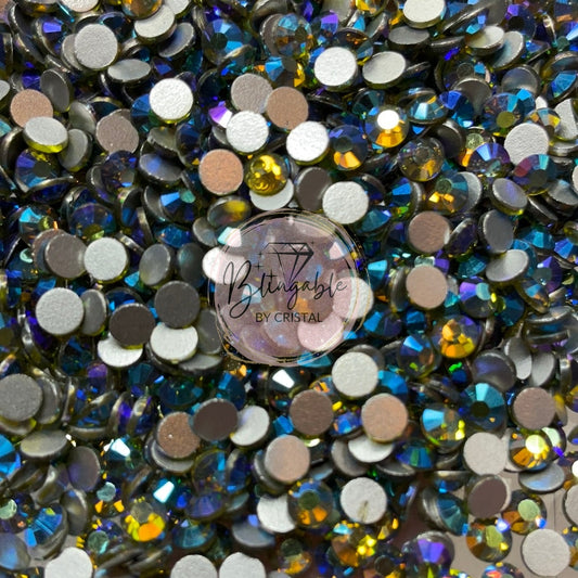 Olivine AB - Glass Flatback Rhinestones